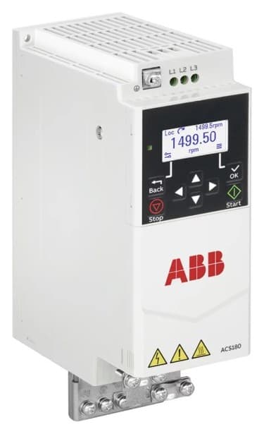 ABB ACS180 hız kontrol cihazı, 0,75 kW, 1 faz 230 V