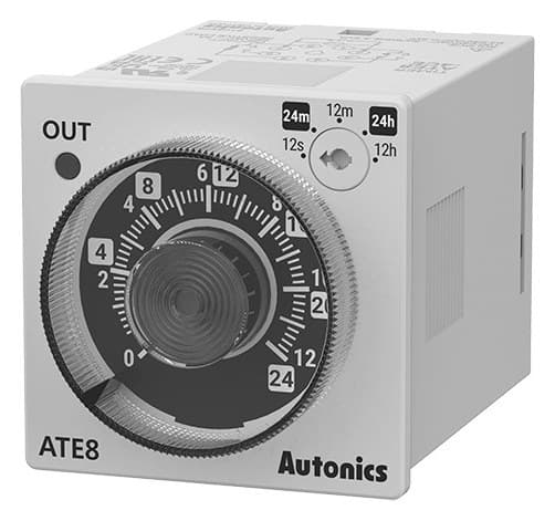 Autonics ATE8-4CE basit işlevli analog zamanlayıcı