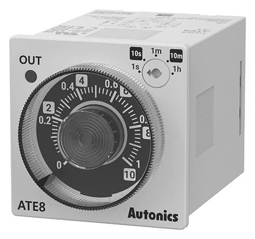 Autonics ATE8-41 basit işlevli analog zamanlayıcı