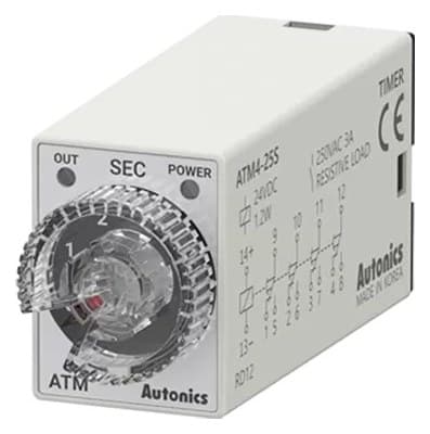 Autonics ATM4-25S minyatür analog zamanlayıcı