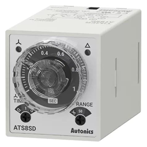 Autonics ATS8SD-4 küçük üçgen yıldız (delta)analog zamanlayıcı