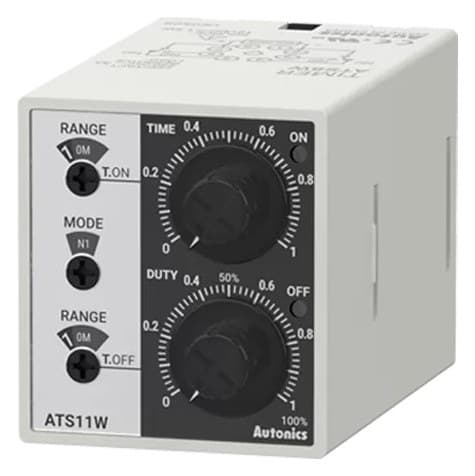 Autonics ATS11W-11 küçük, ikiz analog zamanlayıcı
