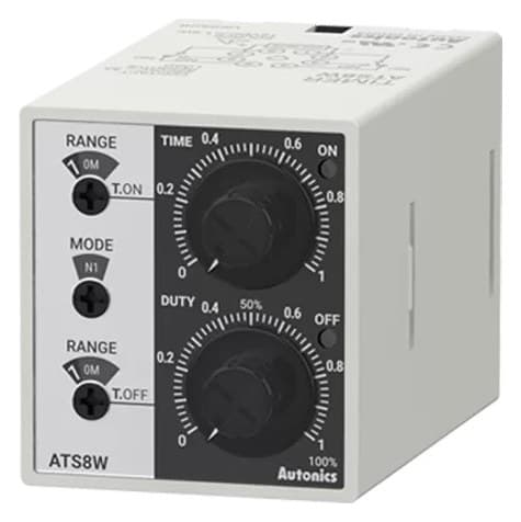 Autonics ATS8W-11 küçük, ikiz analog zamanlayıcı