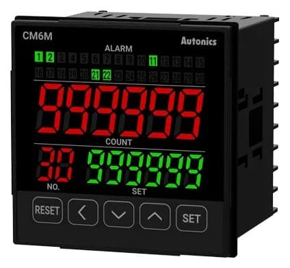 Autonics CM6M-30B2 30 kanallı sayaç