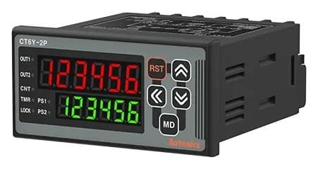 Autonics CT6Y-2P2 programlanabilir dijital sayıcı/zamanlayıcı