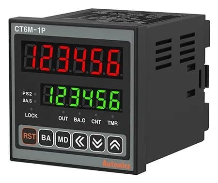 Autonics CT6M-1P2 programlanabilir dijital sayıcı/zamanlayıcı