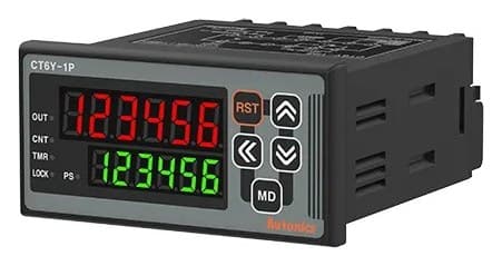 Autonics CT6Y-1P2 programlanabilir dijital sayıcı/zamanlayıcı