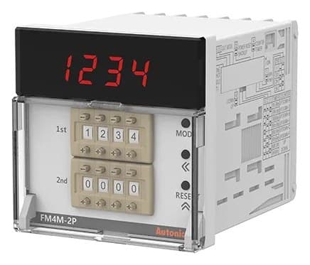 Autonics FM4M-2P4 aşağı-yukarı ölçüm sayıcı