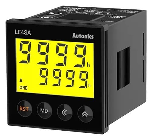 Autonics LE4SA dijital LCD arka plan aydınlatmalı zamanlayıcı