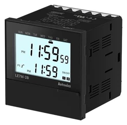 Autonics LE7M-2B haftalık/ yıllık dijital zamanlayıcı