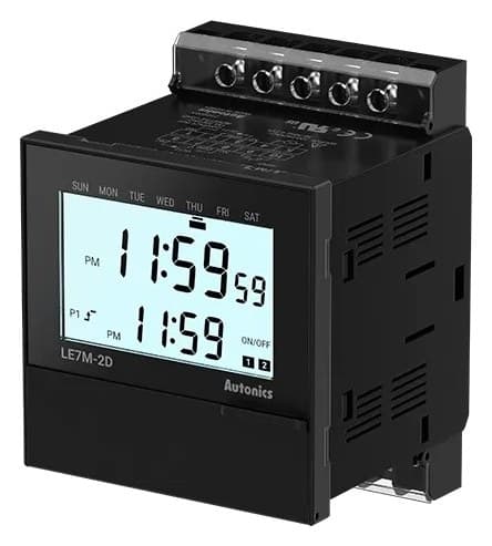 Autonics LE7M-2D haftalık/ yıllık dijital zamanlayıcı