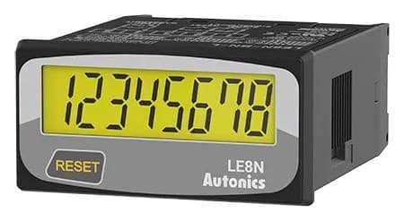 Autonics LE8N-BN-L LCD ekran zamanlayıcı