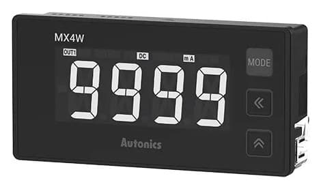 Autonics MX4W-V-FN LCD ekranlı dijital panel metre