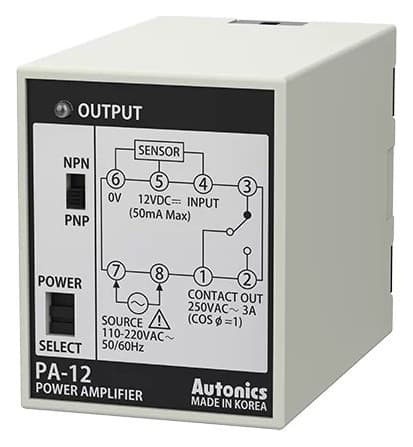 Autonics PA-12 8-Pin sensör kontrol cihazı