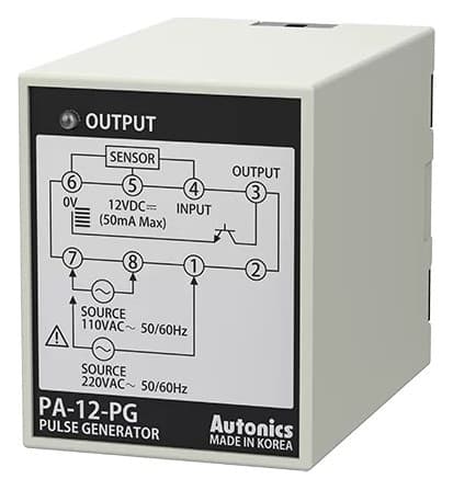 Autonics PA-12-PG 8-Pin sensör kontrol cihazı
