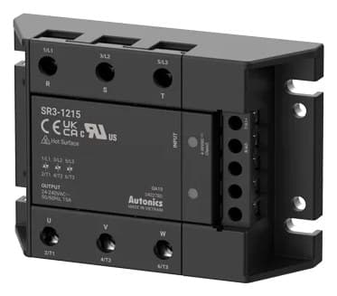 Autonics SR3 serisi 3 fazlı solid state röle (gövde görseli)