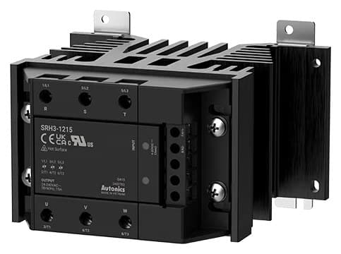 Autonics SRH3 serisi 3 fazlı solid state röle (gövde görseli)