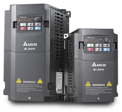 Delta C200 hız kontrol cihazı, 1,5 kW, 1 faz 230 V