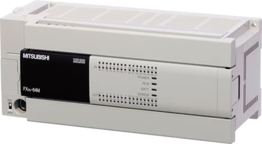 Mitsubishi Electric FX3U-64MT/ES-A kompakt PLC, 32 giriş / 32 transistör çıkış