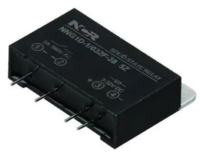 NCR HHG1D-1 tarak (PCB) tipi SSR, 3 A, kontrol 3–32 V DC, yük 40–440 V AC