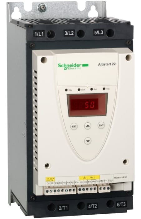 Schneider Electric Altivar Soft Start ATS22 yumuşak yol verici, 45 kW, 88 A