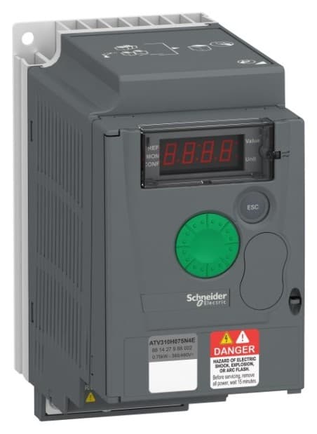 Schneider Electric Altivar ATV310 hız kontrol cihazı, 0,75 kW, 3 faz 400 V
