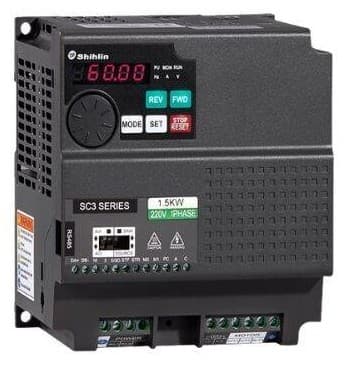 Shihlin SC3 hız kontrol cihazı, 2,2 kW, 1 faz 230 V