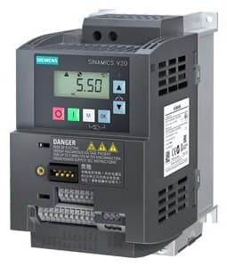 Siemens SINAMICS V20 hız kontrol cihazı, 1,1 kW, 1 faz 230 V