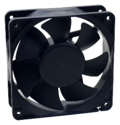 Runda RS1238B12M fan, 120×120×38 mm, 12 V DC, 0,98 A, 3600 dev/dk