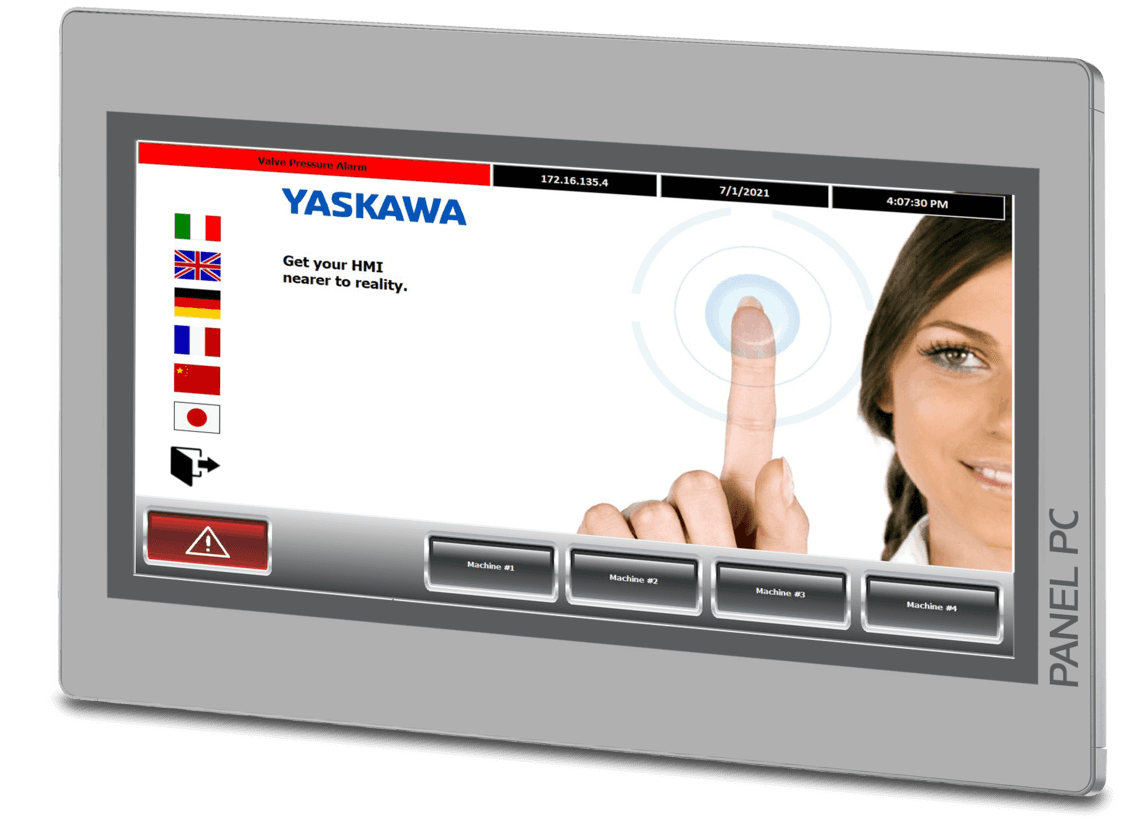 VIPA (Yaskawa) Panel PC PPC015 IE endüstriyel dokunmatik panel bilgisayar (gerçek ürün görseli)