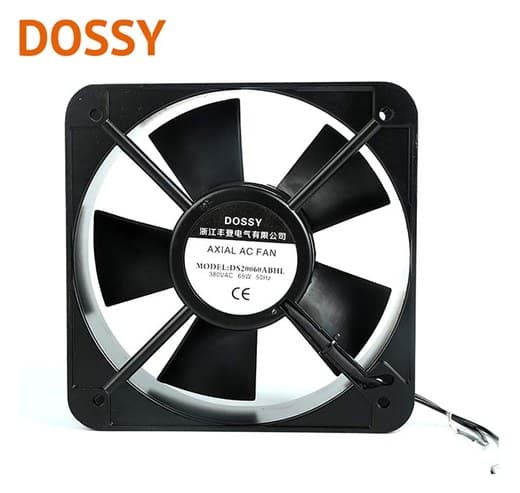 Dossy DS20060ABHL fan, 200×200×60 mm, 220 V AC