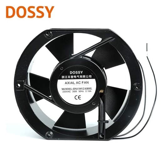 Dossy DS15052ABHL fan, 172×150×51 mm, 220 V AC