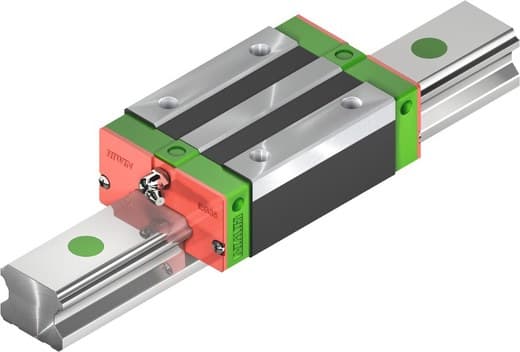 HIWIN EGH15 lineer kızak arabası, 15 boyut, kare blok