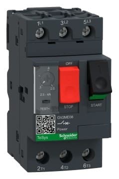 Schneider Electric GV2ME08 motor koruma şalteri, 2,5–4 A