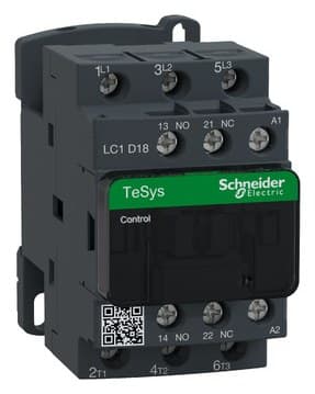 Schneider Electric LC1D18 TeSys kontaktör, 18 A