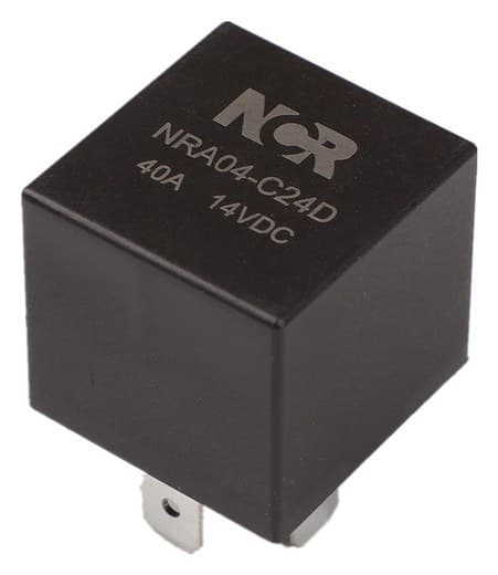 NCR NRA04-C12D otomotiv rölesi, 1 C/O, bobin 12 V DC, 40 A