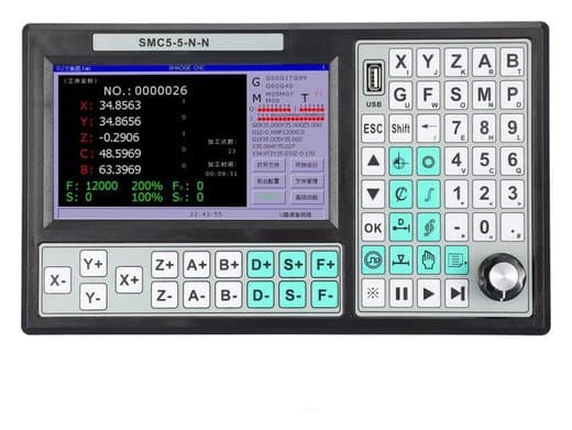 Shaoge SMC5-5-N-N offline CNC kontrol ünitesi, 5 eksen, RTCP