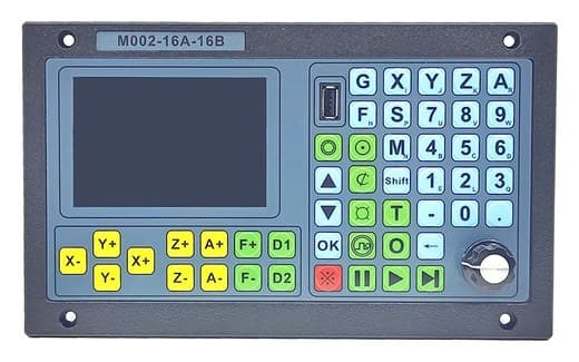 Shaoge M002-16A-16B offline CNC kontrol ünitesi, 4 eksen, el çarklı